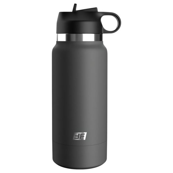 Fuck Kolba Stebuklinga Palaima - dirbtinė vaginytė butelyje (juoda-ruda)