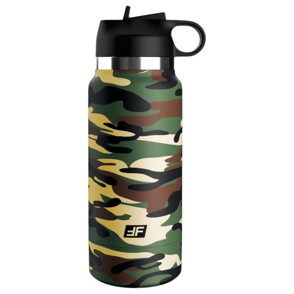 Fap Flask Happy Camper - masturbatorius buteliuke - žalia/juoda