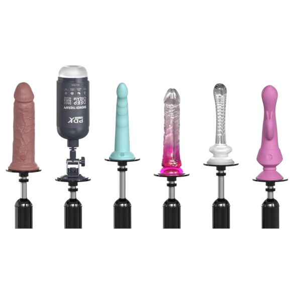 Fetish Body Dock Pro - sekso mašina - juoda