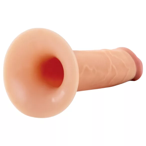 X-TENSION Elite - tuščiavidurė prisegama dildo (natūralios spalvos)