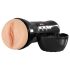 PDX Extreme Wet Pussy – realistiška vaginalinė masturbuoklė – XXL (juoda)