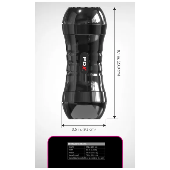 PDX Extreme - masturbatorius vyrams - itin tikroviška makštis - XXL natūrali