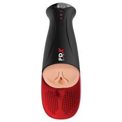   PDX Elite Fuck-O-Mat Pro XL - masturbatorius su siurbimu ir vibracija - juodas