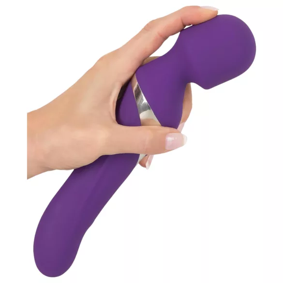 Javida - wand masažuoklis ir vibratorius 2in1 - violetinis