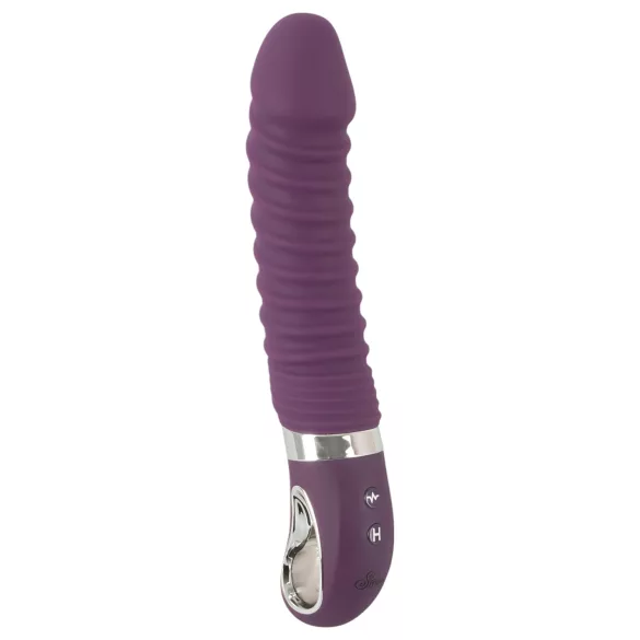 SMILE Soft - vibratorius su kaitinimo funkcija - pakraunamas - violetinis