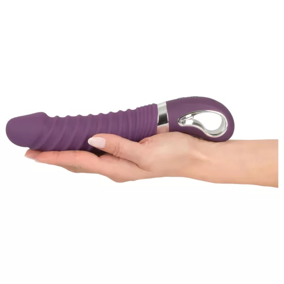 SMILE Soft - vibratorius su kaitinimo funkcija - pakraunamas - violetinis