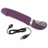 SMILE Soft - vibratorius su kaitinimo funkcija - pakraunamas - violetinis