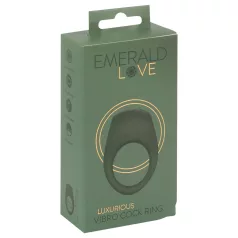 Emerald Love - vibruojantis penio žiedas