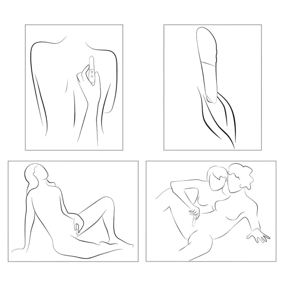 We-Vibe Tango X - vibratorius kulka - įkraunamas, atsparus vandeniui - koralų