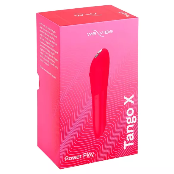 We-Vibe Tango X - vibratorius kulka - įkraunamas, atsparus vandeniui - koralų