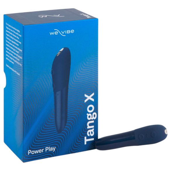 We-Vibe Tango X - vandeniui atsparus mėlynas vibratorius