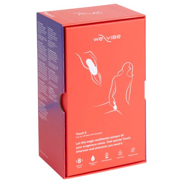 We-Vibe Touch X - klitorio vibratorius - įkraunamas, vandeniui atsparus