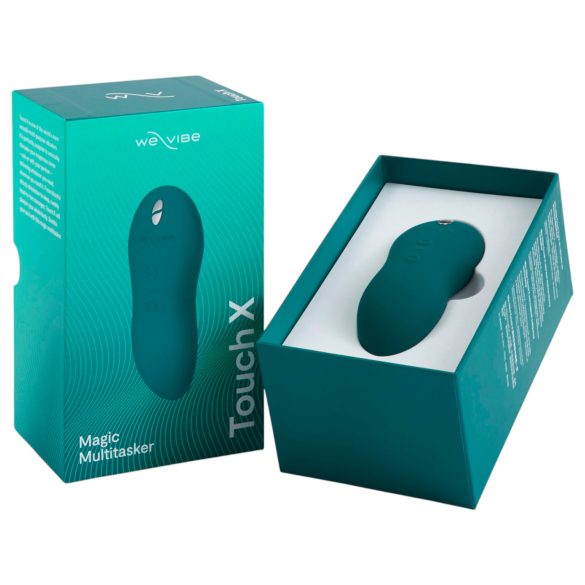 We-Vibe Touch X - klitorio vibratorius - įkraunamas, atsparus vandeniui - žalias