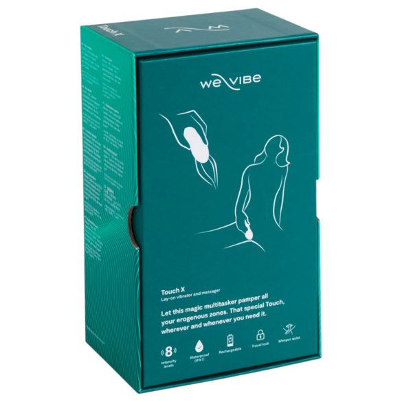 We-Vibe Touch X - klitorio vibratorius - įkraunamas, atsparus vandeniui - žalias