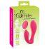 SMILE Kelnaitės - įkraunamas, radijo valdymo 2in1 vibratorius (rožinis)