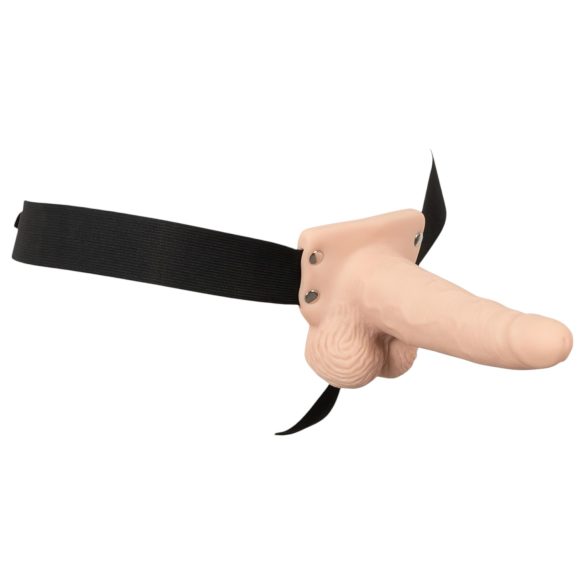 You2Toys - tuščiaviduris prisegamas vibratorius - kūno spalvos