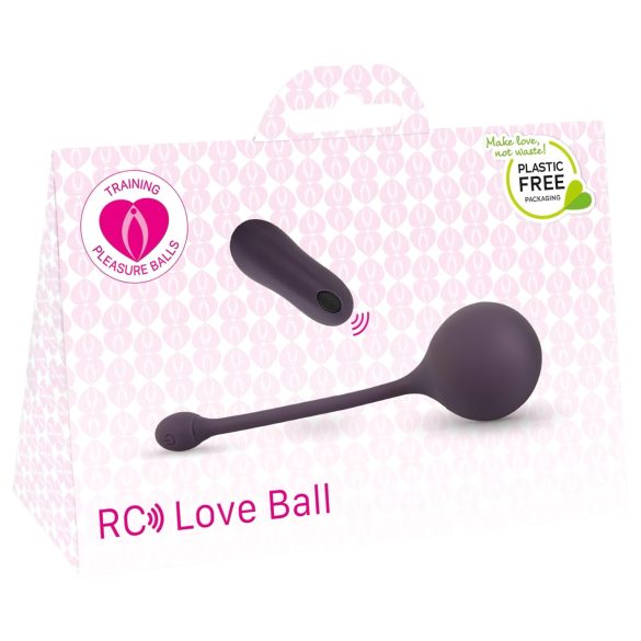 You2Toys RC Single - radijo bangomis valdomas vibracijos kiaušinis (violetinis)