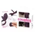 Couples Choice - vibruojantis žiedas poroms - įkraunamas - violetinis