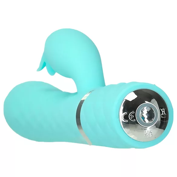 Pillow Talk Lively - įkraunamas, su klitorio atšaka vibr. (turkio)