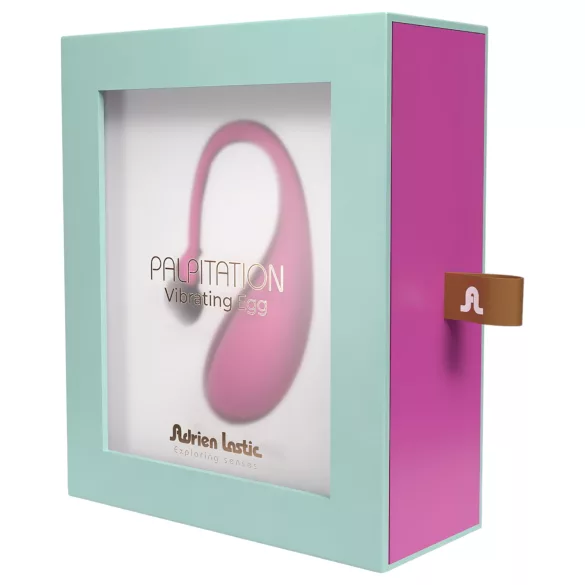 Adrien Lastic Palpitation - išmanus vibruojantis kiaušinis - rožinis