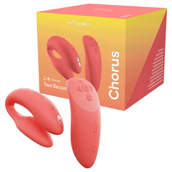 We-Vibe Chorus - programėle valdoma porų vibratorius (oranžinis)