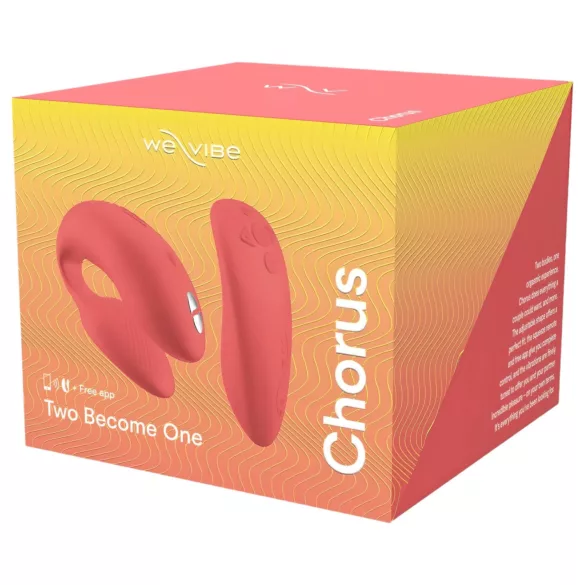 We-Vibe Chorus - programėle valdoma porų vibratorius (oranžinis)