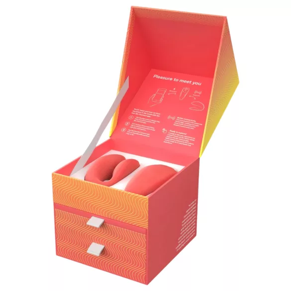 We-Vibe Chorus - programėle valdoma porų vibratorius (oranžinis)