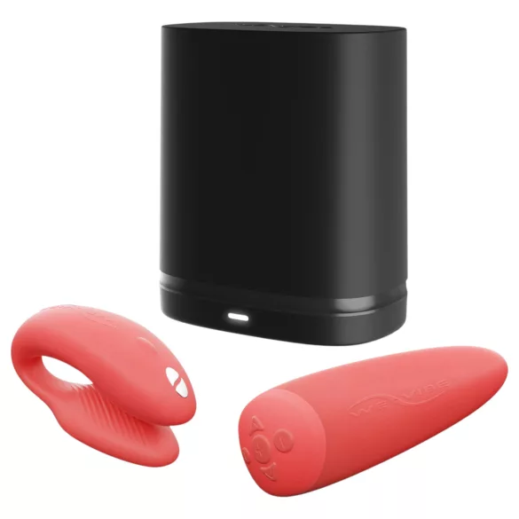 We-Vibe Chorus - programėle valdoma porų vibratorius (oranžinis)