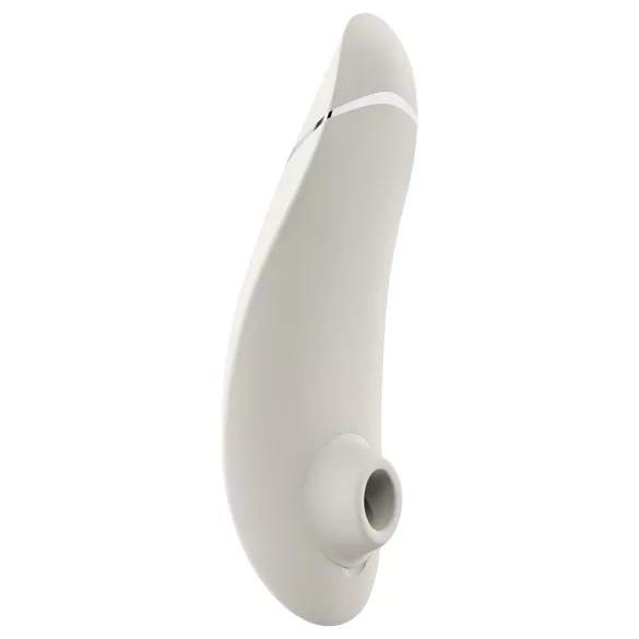 Womanizer Premium 2 - klitorio stimuliatorius oro bangomis - baltas