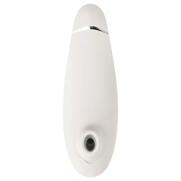 Womanizer Premium 2 - klitorio stimuliatorius oro bangomis - baltas