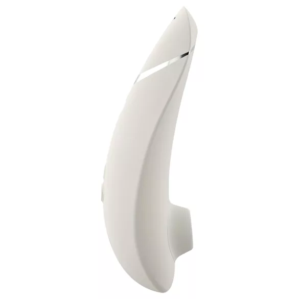 Womanizer Premium 2 - klitorio stimuliatorius oro bangomis - baltas