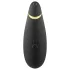 Womanizer Premium 2 - klitorio stimuliatorius su oro bangomis - juodas