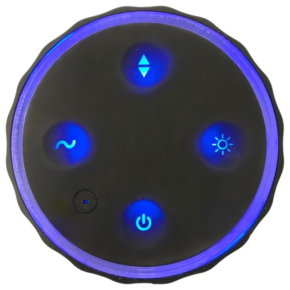 Rebel - masturbatorius vyrams - 3 funkcijos, įkraunamas - juodas