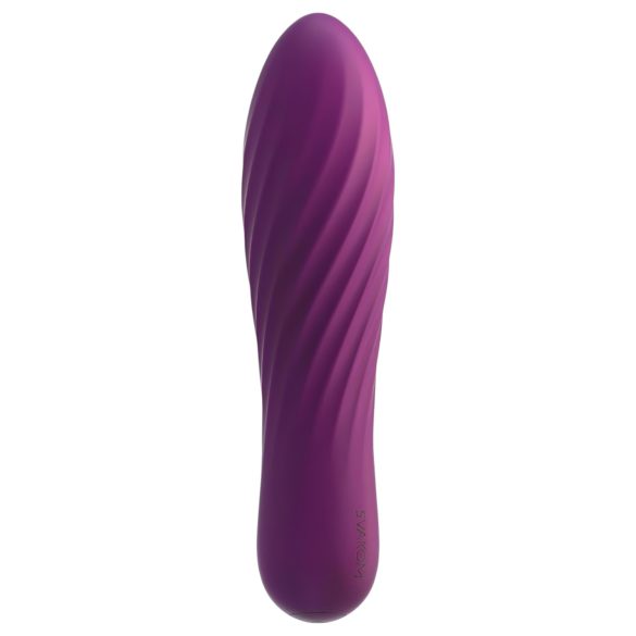 Svakom Tulip - įkraunamas mini vibruojantis lazdelės formos masažuoklis (violetinis)