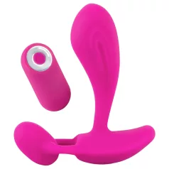   SMILE RC - G taško vibratorius - belaidis, įkraunamas - rožinis