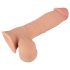 Nature Skin - natūralus oda dildo - 20cm