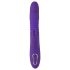 SMILE Triple - įkraunamas, trigubo veikimo besisukantis vibratorius (violetinis)
