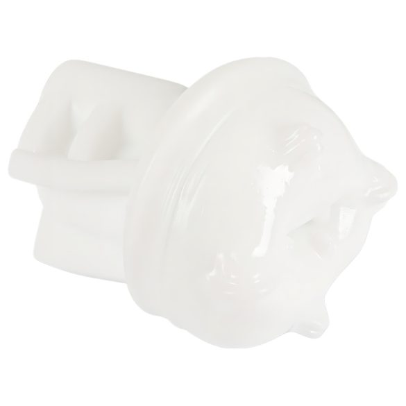 STROKER - masturbatorius vyrams - siurbimo ir vibracijos funkcija - baltas