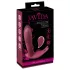 Javida RC - klitorio vibratorius su 3 funkcijomis - raudonas