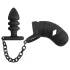 Black Velvets - penio narvas su analiniu kaiščiu - silikonas juodas