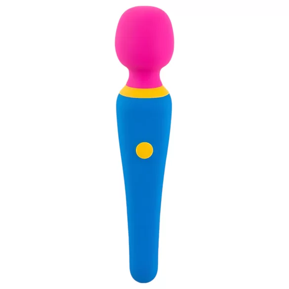 You2Toys - vandeniui atsparus masažuojantis vibratorius - įkraunamas, spalvotas
