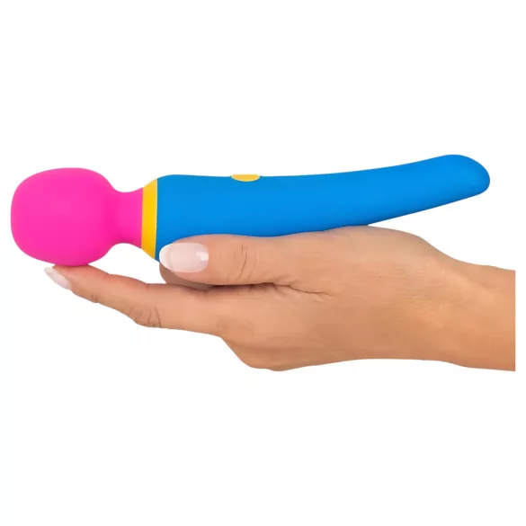 You2Toys - vandeniui atsparus masažuojantis vibratorius - įkraunamas, spalvotas