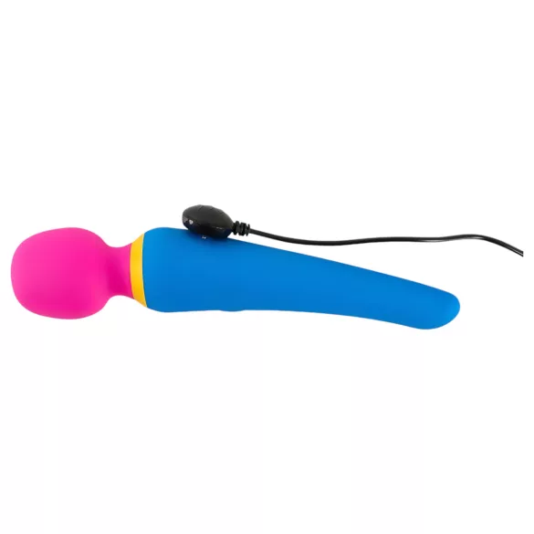You2Toys - vandeniui atsparus masažuojantis vibratorius - įkraunamas, spalvotas