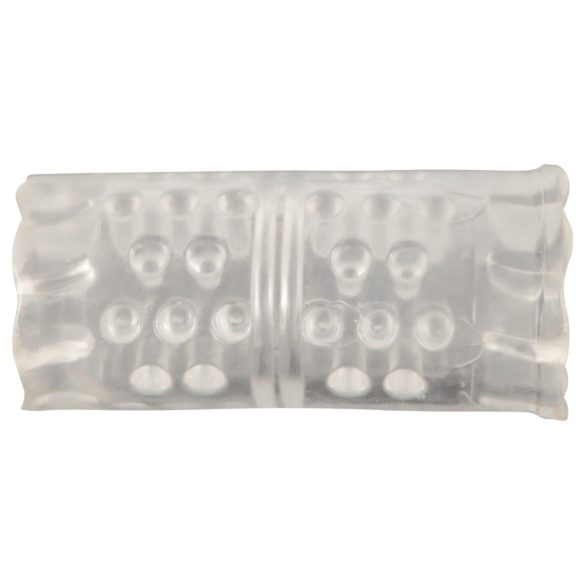 Rebel - vandeniui atsparus besisukantis masturbatorius - juodas