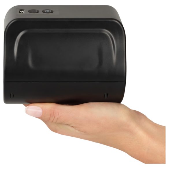 Rebel - vandeniui atsparus besisukantis masturbatorius - juodas