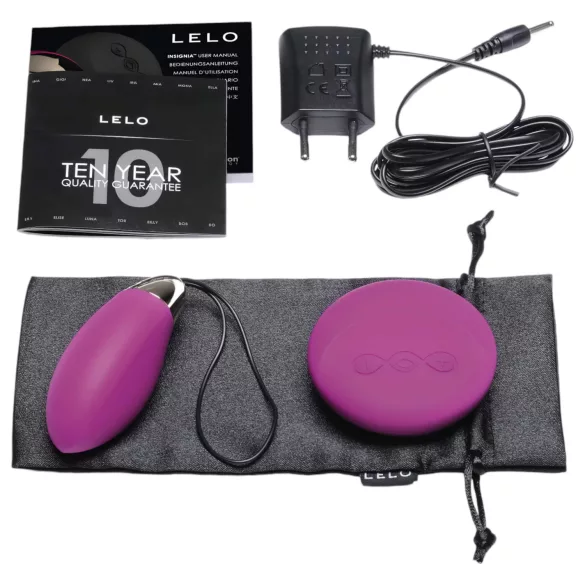 LELO Lyla 2 - vibruojantis kiaušinėlis su nuotolinio valdymo pultu - violetinis