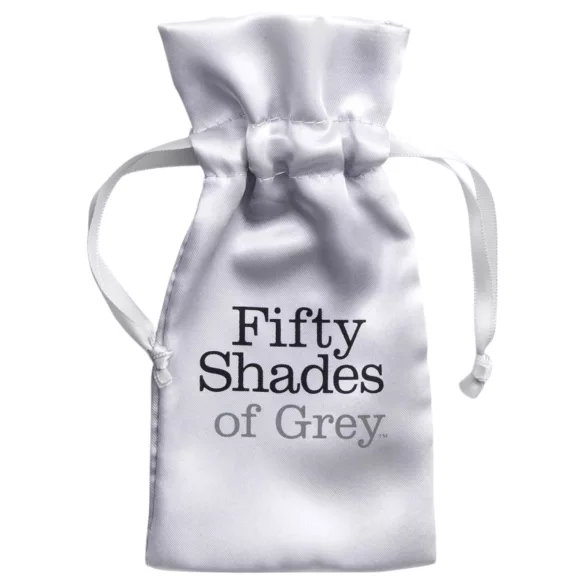 Fifty Shades of Grey - vibruojantis penio žiedas - juodas