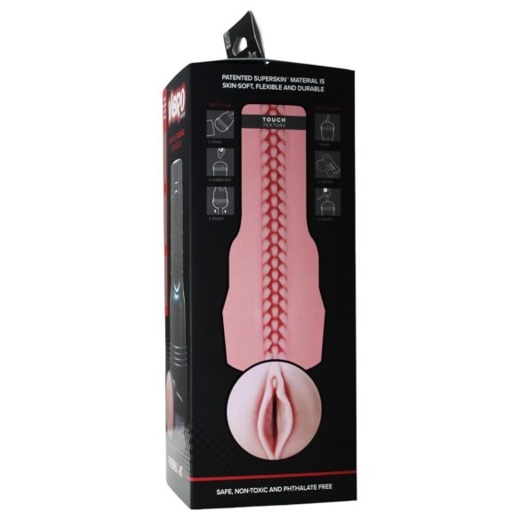 Fleshlight - vibruojanti vagina - Pink Lady - šviesi spalva