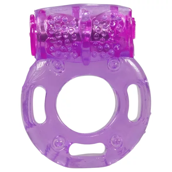You2Toys - Vibracinis penio žiedas - vienkartinis - violetinis