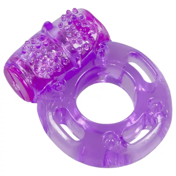 You2Toys - Vibracinis penio žiedas - vienkartinis - violetinis